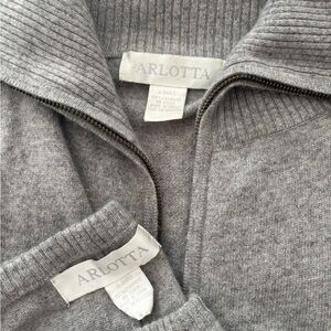 Arlotta Cashmere Gray Loungewear Set